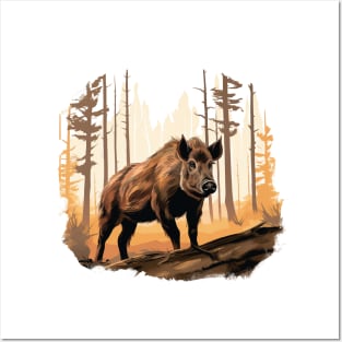 Wild Boar Posters and Art